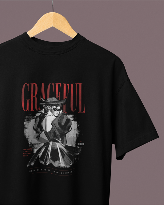 Graceful Women's Oversized T-Shirt