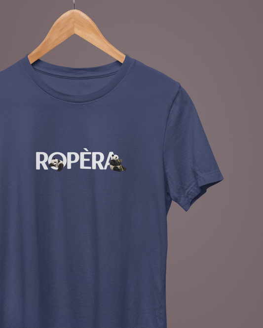 Ropera Lazy Panda Unisex Oversized Classic T-Shirt
