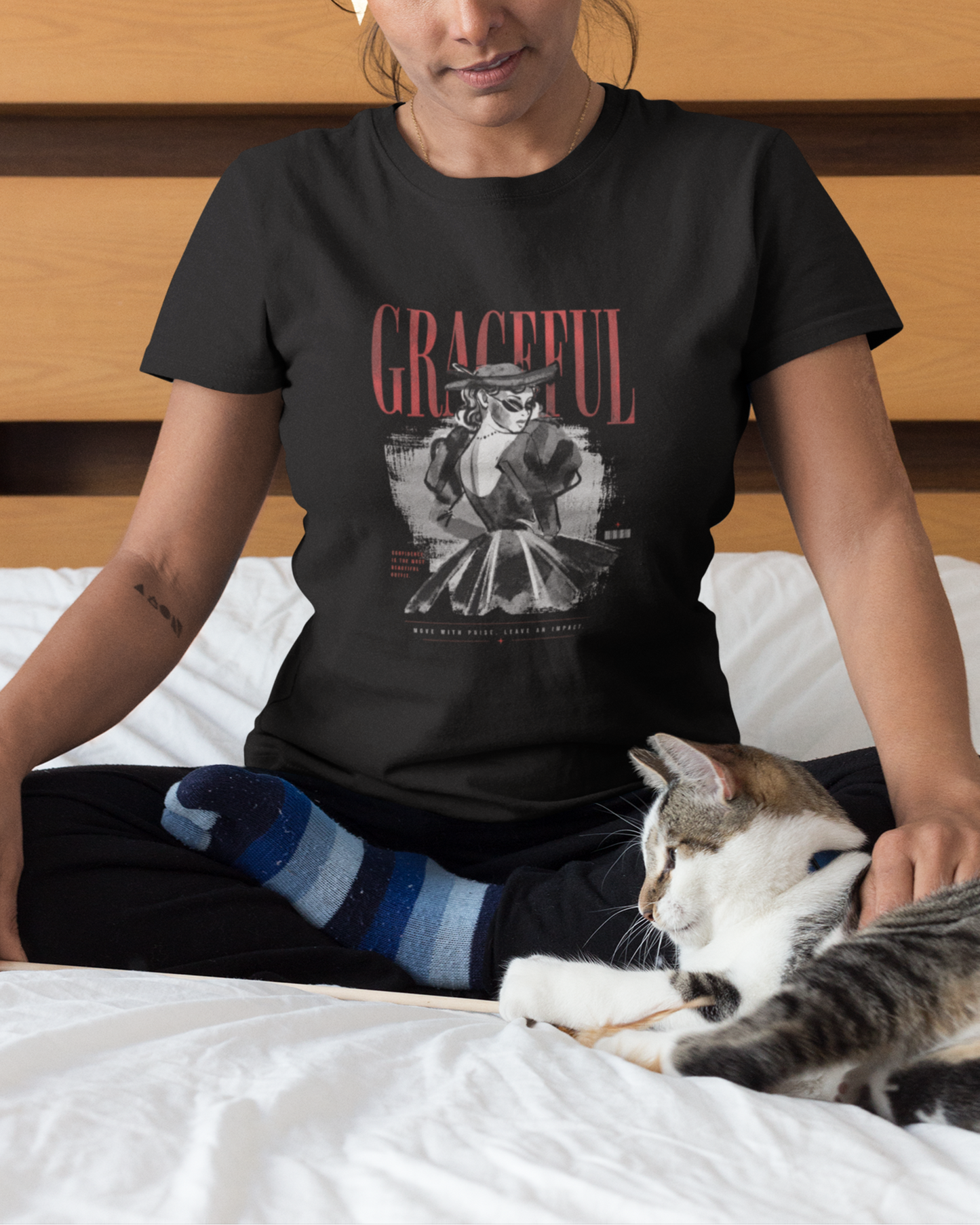 Graceful Women's Oversized T-Shirt