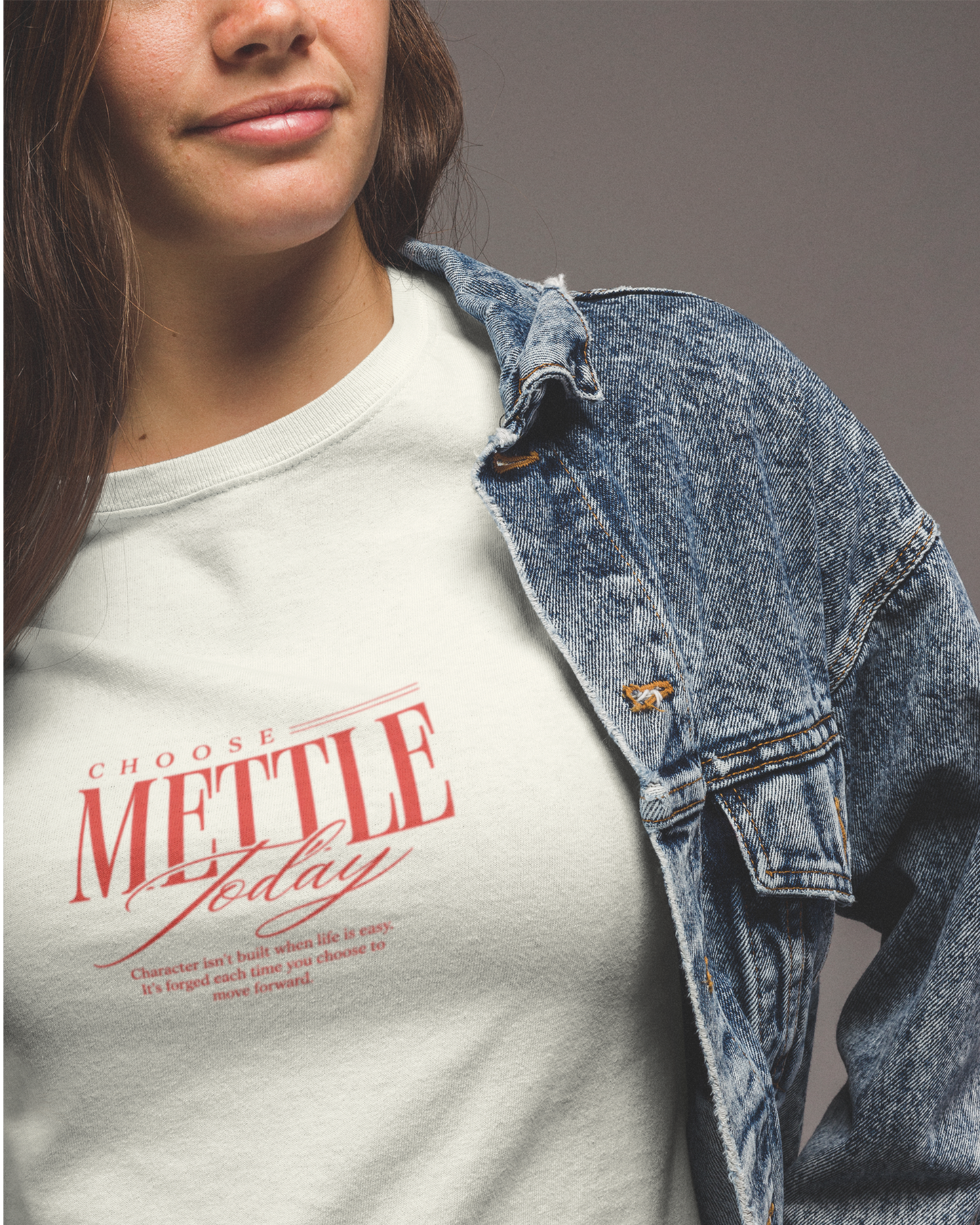 Choose Mettle Today Unisex Classic Crew T-Shirt