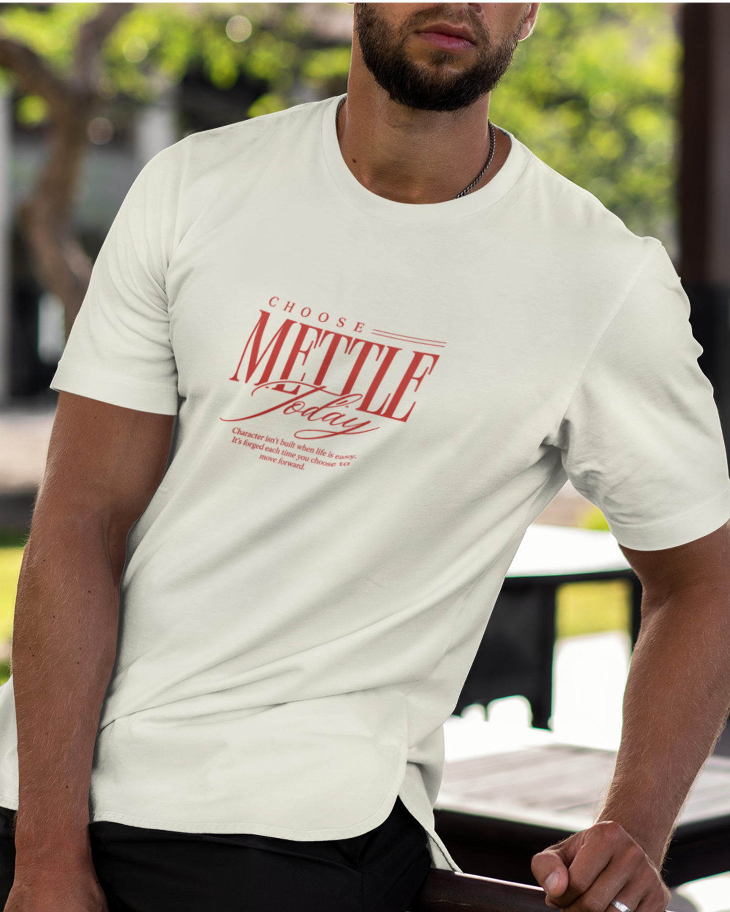 Choose Mettle Today Unisex Classic Crew T-Shirt