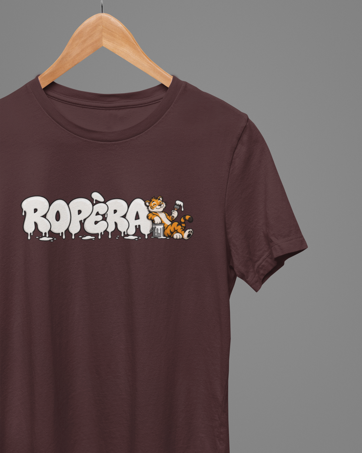 Ropera Drip Paint Unisex Oversized Classic T-Shirt